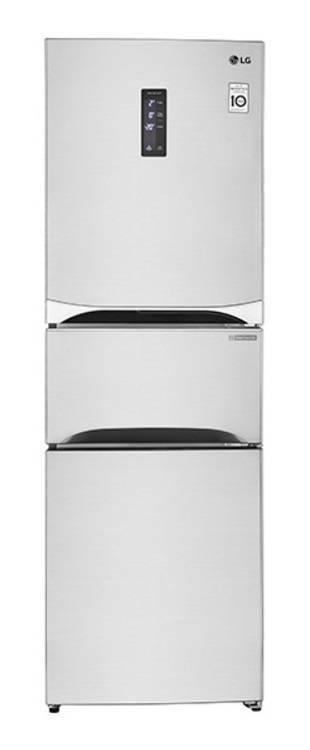 (image for) LG GC-B303SPHL 301-Litre Bottom Freezer 3-Door Refrigerator