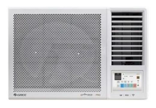(image for) GREE GWH24PZ 2.5hp G-DIAMOND Window Air Conditioner (Inverter Heating&Cooling)