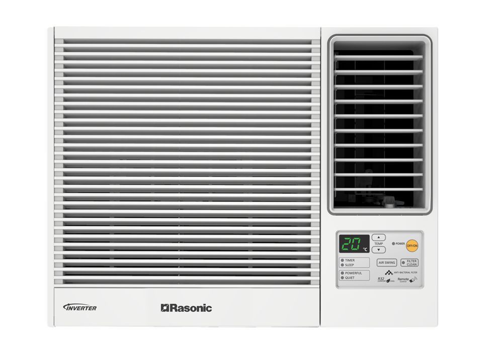 (image for) Rasonic RC-HZ90Z 1HP Inverter Heating/Cooling Window Air Conditioner (Remote Control) - Click Image to Close