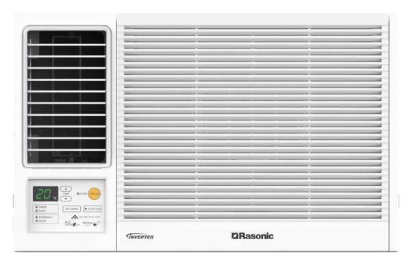 (image for) Rasonic RC-SUL120B 1.5hp Window Air Conditioner (Left-Flow, Inverter Cooling, Remote Control)