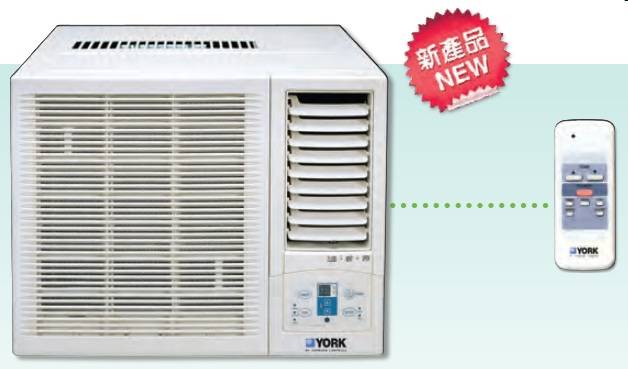 (image for) York YHUEE18C5R-III 2HP Window Heat-pump Air-Con with Remote