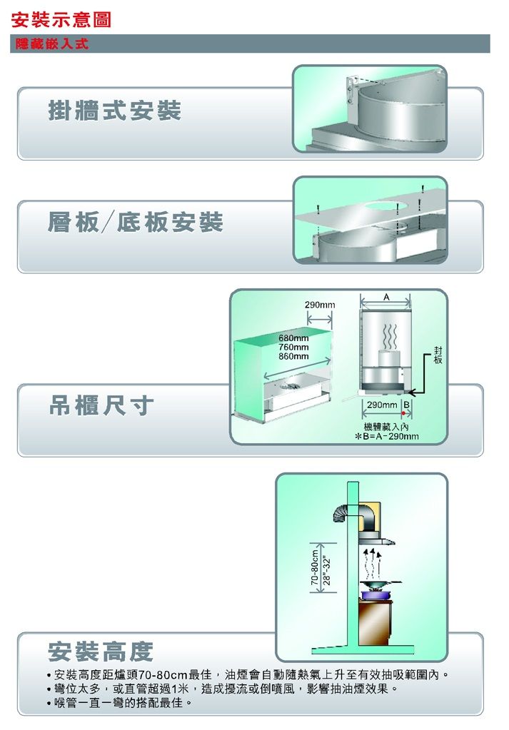 (image for) Misoko MR-PS70 28吋 日式抽油煙機