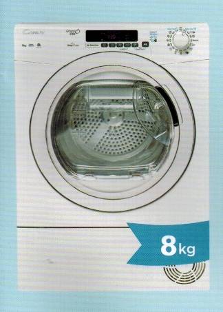 (image for) Candy GVSC8DE-S 8kg Condenser Dryer