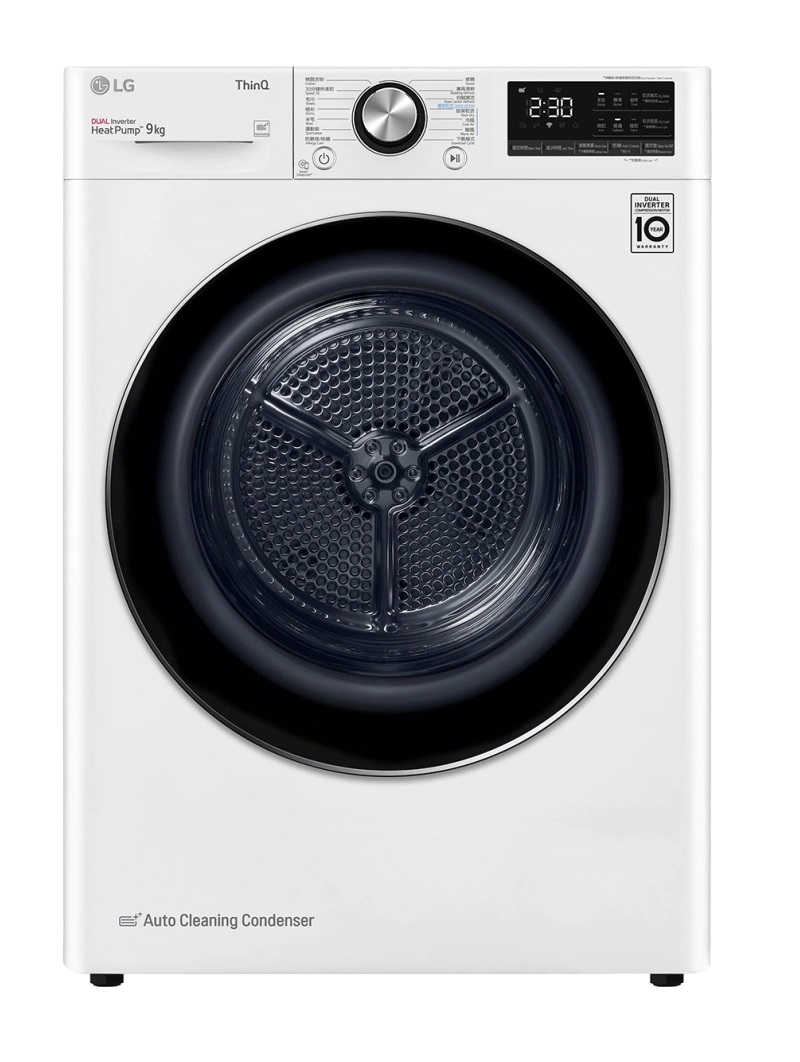 (image for) LG WF-DT90VW 9kg Dual Inverter Heat Pump™ Dryer