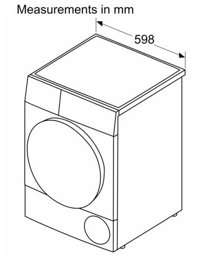 (image for) 西門子 WQ45G200HK 九公斤 熱泵式冷凝乾衣機