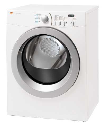 (image for) White-Westinghouse WDE775NZHS 12kg Front Loading Dryer