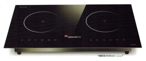 (image for) ElectriQ QIC-D2800 2800瓦 嵌入式 雙頭電磁爐