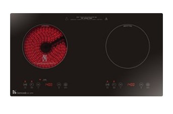 (image for) Garwoods EC-2078 Twin-Burner Ceramic Electric / Induction Hob