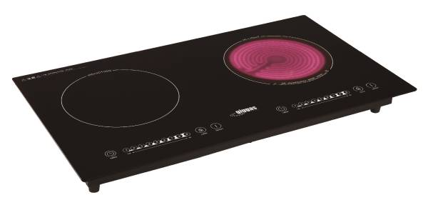(image for) Giggas GL-9888 2800W Twin-Burner Built-in Induction/Infra-red Cooker - Click Image to Close