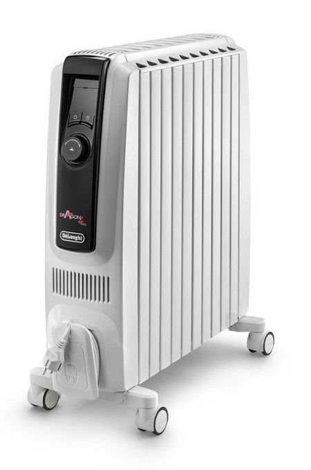 (image for) DeLonghi TRDX41025E 2500W Oil Dragon 4 PRO Radiant Heater - Click Image to Close