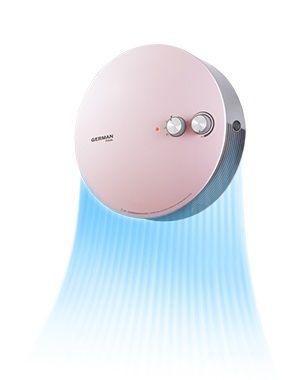 (image for) German Pool HTW-111PN 1500W Portable Bathroom Heater