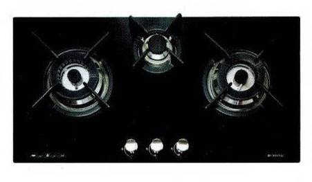 (image for) CRISTAL G7301DWT-1 Built-in 3-burner Gas Hob