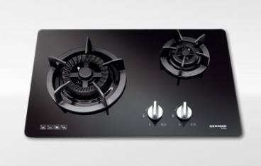 (image for) German Pool GP13-2M 2-Burner Gas Hob (TownGas or LP Gas)