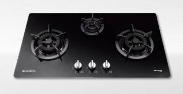 (image for) German Pool GP12-3 3-Burner Gas Hob (TownGas or LP Gas)