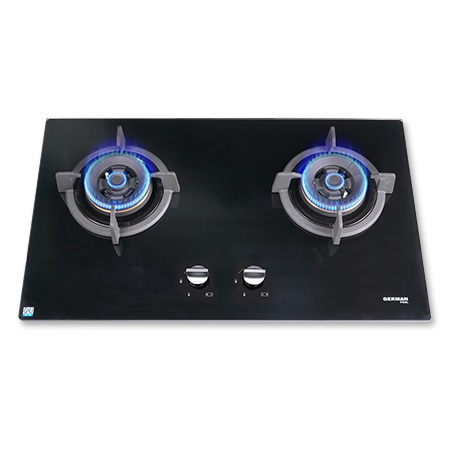 (image for) German Pool GP13-2 2-Burner Gas Hob (TownGas or LP Gas)