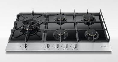 (image for) German Pool GP50 5-Burner Gas Hob (TownGas or LP Gas)