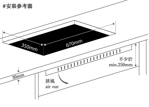 (image for) 星暉 LG-238 嵌入式雙頭煮食爐 (石油氣)