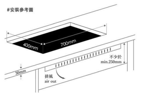 (image for) Lighting LG-248 Built-in Twin Burner Gas Hob (LP Gas)