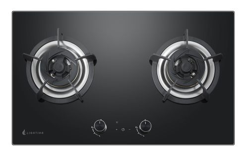 (image for) Lighting LG-T238 Built-in Twin Burner Gas Hob (TownGas) - Click Image to Close