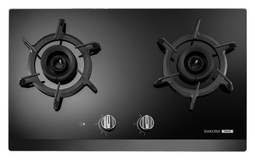 (image for) Sakura G2923B Built-in Twin Burner Gas Hob (LPG OR TownGas / Made in Taiwan) - Click Image to Close