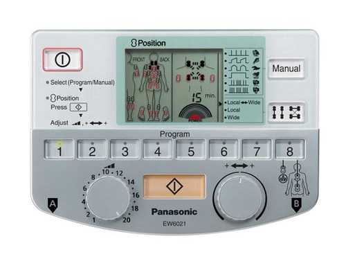 (image for) 樂聲牌 EW-6021 低周波 按摩 治療器 - 點擊圖片關閉視窗