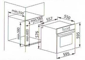 (image for) CRISTAL SMART 78-litre Built-in Oven (Made in Europe) - Click Image to Close