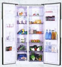 (image for) Candy CHSVN174X 521L Side By Side Refrigerator - Click Image to Close