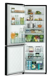 (image for) Hitachi R-B330P8HLCNX 257-Litre 2-Door Refrigerator (Left hinge door / Bottom Freezer) - Click Image to Close