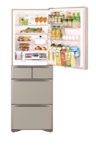 (image for) Hitachi R-G420KH 401-Litre 5-Door Refrigerator (Right hinge door)