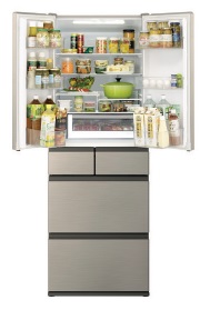 (image for) Hitachi R-HSF48NH 475-Litre 6-Door Refrigerator