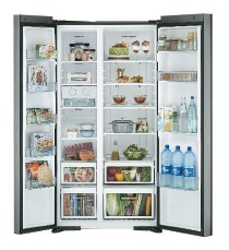 (image for) Hitachi R-S700PH0 595-Litre Side-by-Side Refrigerator