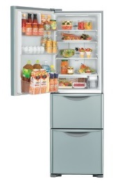 (image for) Hitachi R-SG32KPHLX 315-Litre 3-Door Refrigerator (Crystal Mirror / Left Hinge)