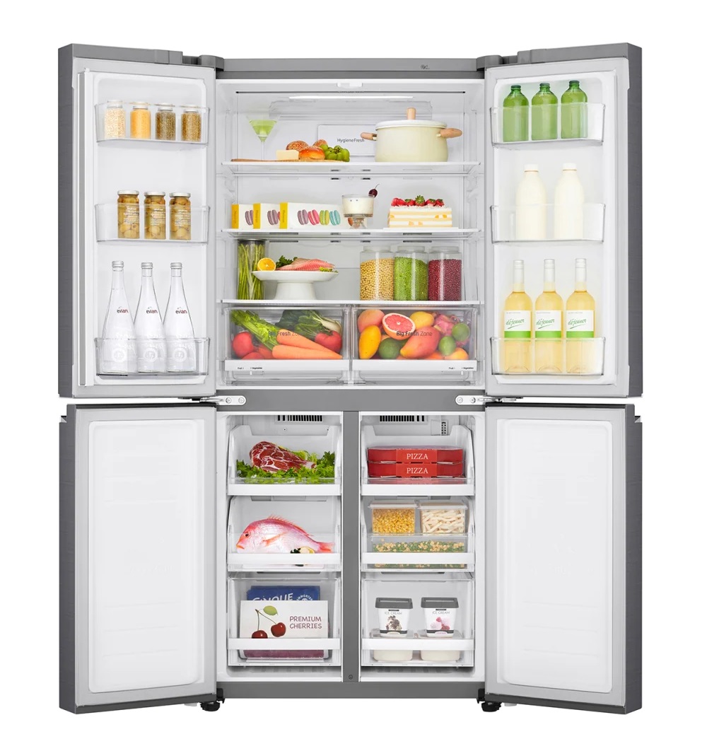 (image for) LG F522S11 464L Slim French Door Fridge with Inverter Linear Compressor - Click Image to Close