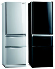 (image for) Mitsubishi MR-C46B 370-Litre 3-Door Refrigerator