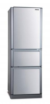 (image for) Mitsubishi MR-CD41H 335-Litre 3-Door Refrigerator - Click Image to Close