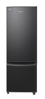 (image for) Panasonic NR-BT268RK 263-Litre ECONAVI 2-Door Refrigerator (Bottom Freezer, Black gray color) - Click Image to Close