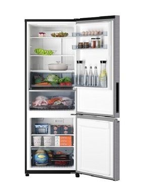 (image for) Panasonic NR-BV361B 370L 2-door Refrigerator (Silver)