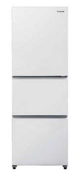 (image for) Panasonic NR-C290GH-W3 313L 3-door Refrigerator (Glass White) - Click Image to Close