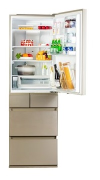 (image for) Panasonic NR-E411GH-N3 410L ECONAVI 5-door Refrigerator (Champagne Gold)