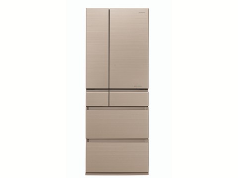 (image for) Panasonic NR-F603HX-N3 628L ECONAVI 6-door Refrigerator (Mature Gold) - Click Image to Close