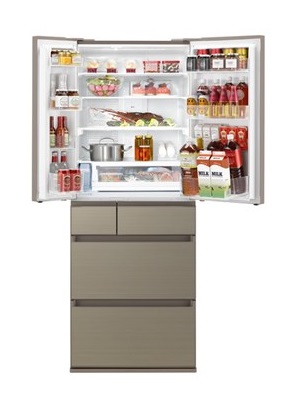 (image for) Panasonic NR-F607HX-N3 630L AI ECONAVI 6-door Refrigerator (Albero Gold)