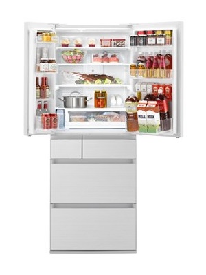 (image for) Panasonic NR-F607HX-W3 630L AI ECONAVI 6-door Refrigerator (Albero White)