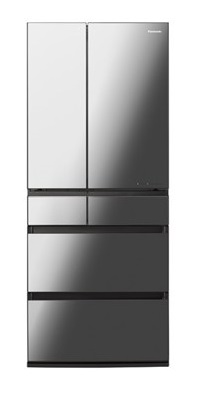 (image for) Panasonic NR-F657WX-X3 685L AI ECONAVI 6-door Refrigerator (Mirror)