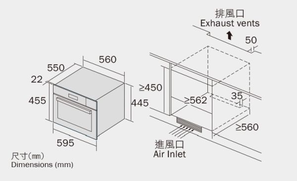 (image for) 德國寶 SGV-5228 52公升 嵌入式 二合一蒸烤焗爐 - 點擊圖片關閉視窗