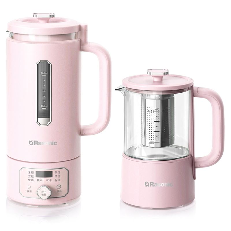 (image for) Rasonic RSM-B68P Floral Tea Cook Master & Blender