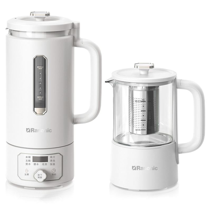 (image for) Rasonic RSM-B68W Floral Tea Cook Master & Blender - Click Image to Close