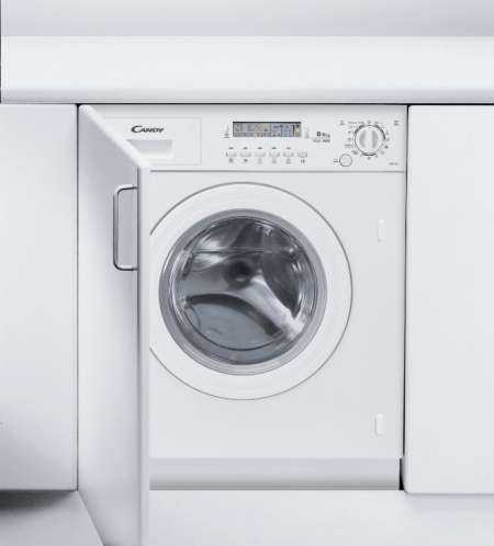 (image for) Candy CDB485D/1-37S 8kg Built-in Front Loading Washer-Dryer - Click Image to Close