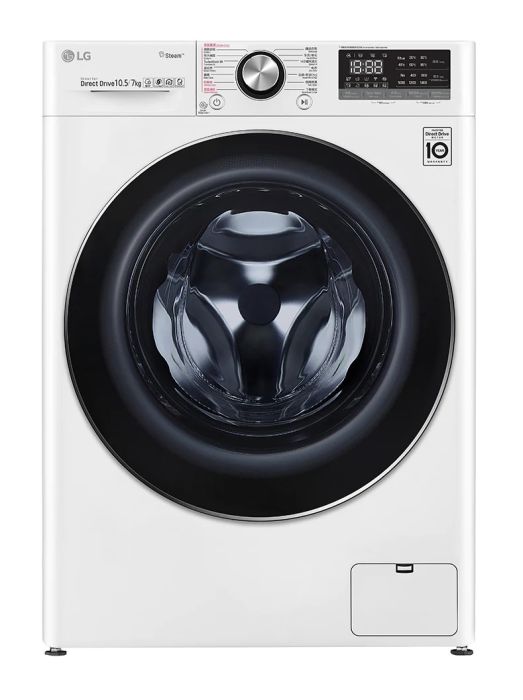 (image for) LG F-C14105V2W 10.5kg(Wash)/7kg(Dry) 1400rpm AI Combo Washer Dryer (TurboWash™) - Click Image to Close