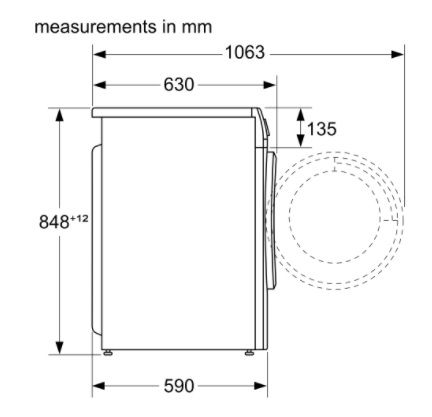 (image for) Siemens WN44A2X0HK 9kg(wash)/6kg(dry) 1400rpm Front-Loading Washer Dryer