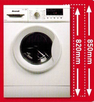 白朗 BWF710AX 七公斤 1000轉 前置式 洗衣機